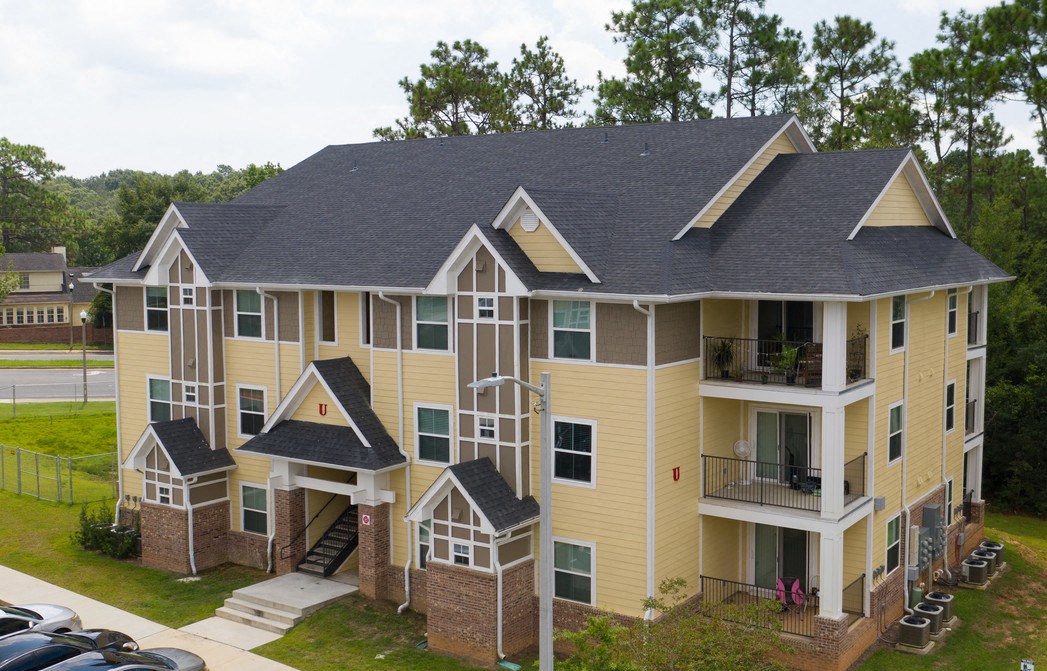 Two bedroom building